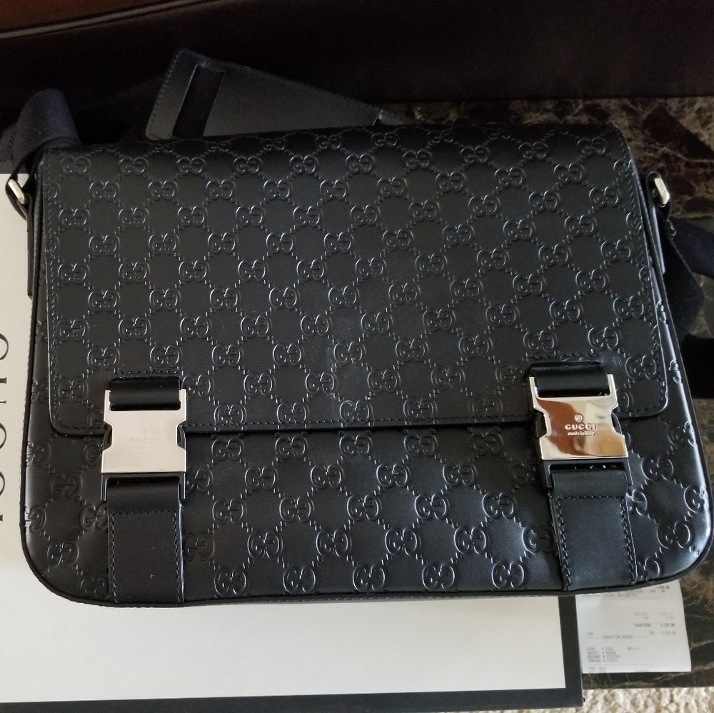 New Mens Authentic Gucci messanger bag